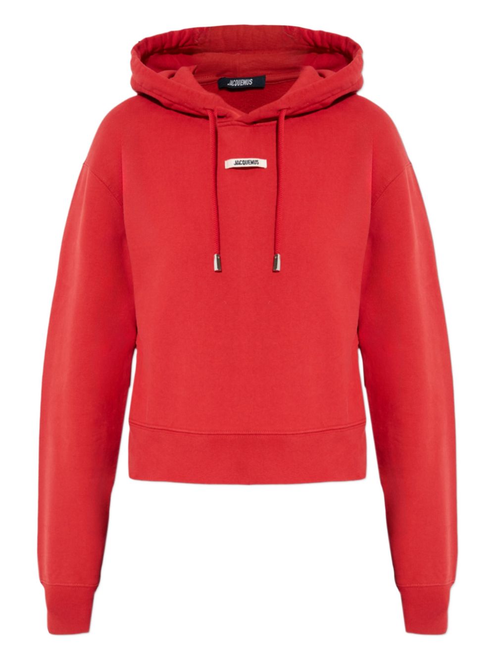 JACQUEMUS Le Hoodie Gros Grain - Red