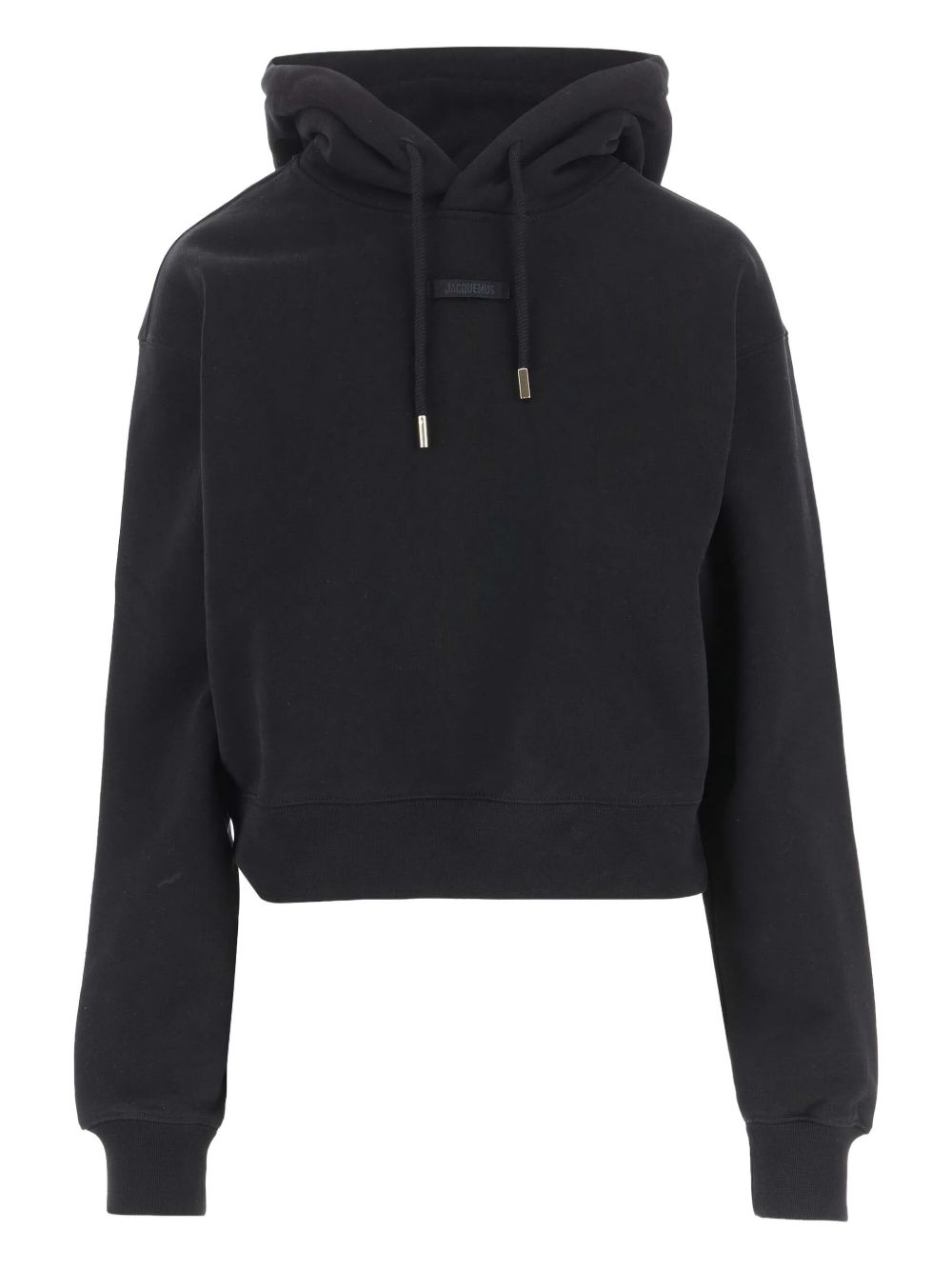 JACQUEMUS  Le Hoodie Gros Grain - Black