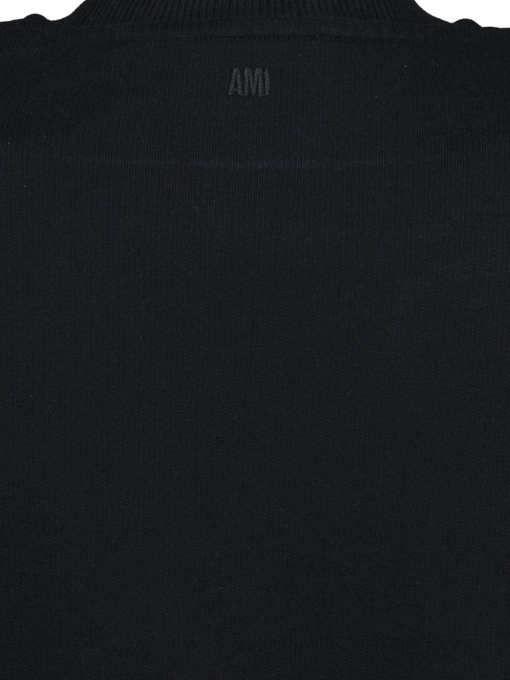 Ami Paris Ami De Coeur Cotton Sweatshirt - Black