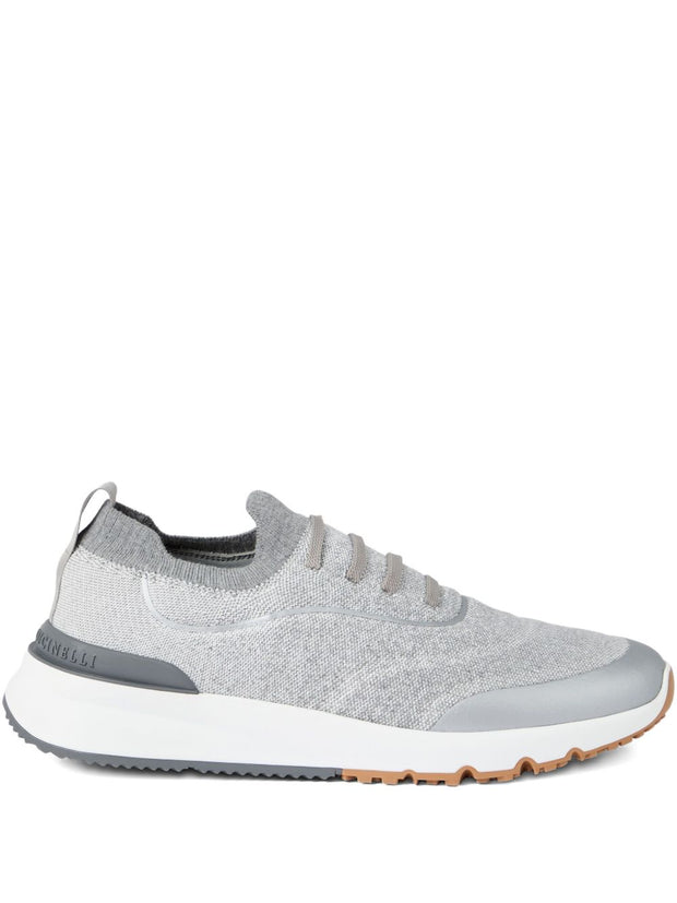 Brunello Cucinelli Techno Cotton Knit Runners