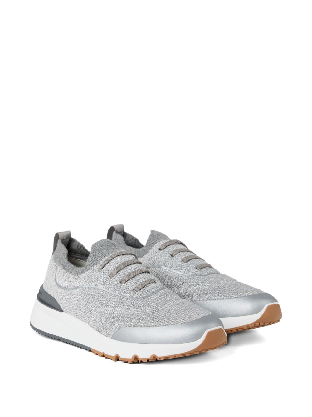 Brunello Cucinelli Techno Cotton Knit Runners