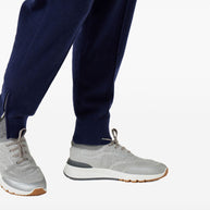 Brunello Cucinelli Techno Cotton Knit Runners