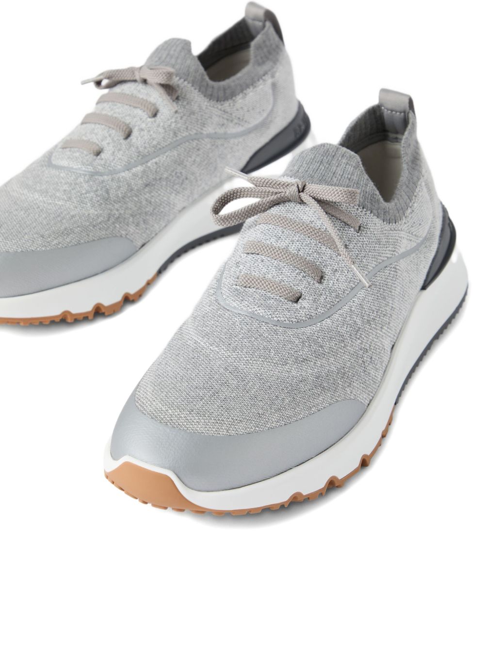 Brunello Cucinelli Techno Cotton Knit Runners