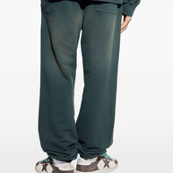 Golden Goose Logo Cotton Sweatpants - Black