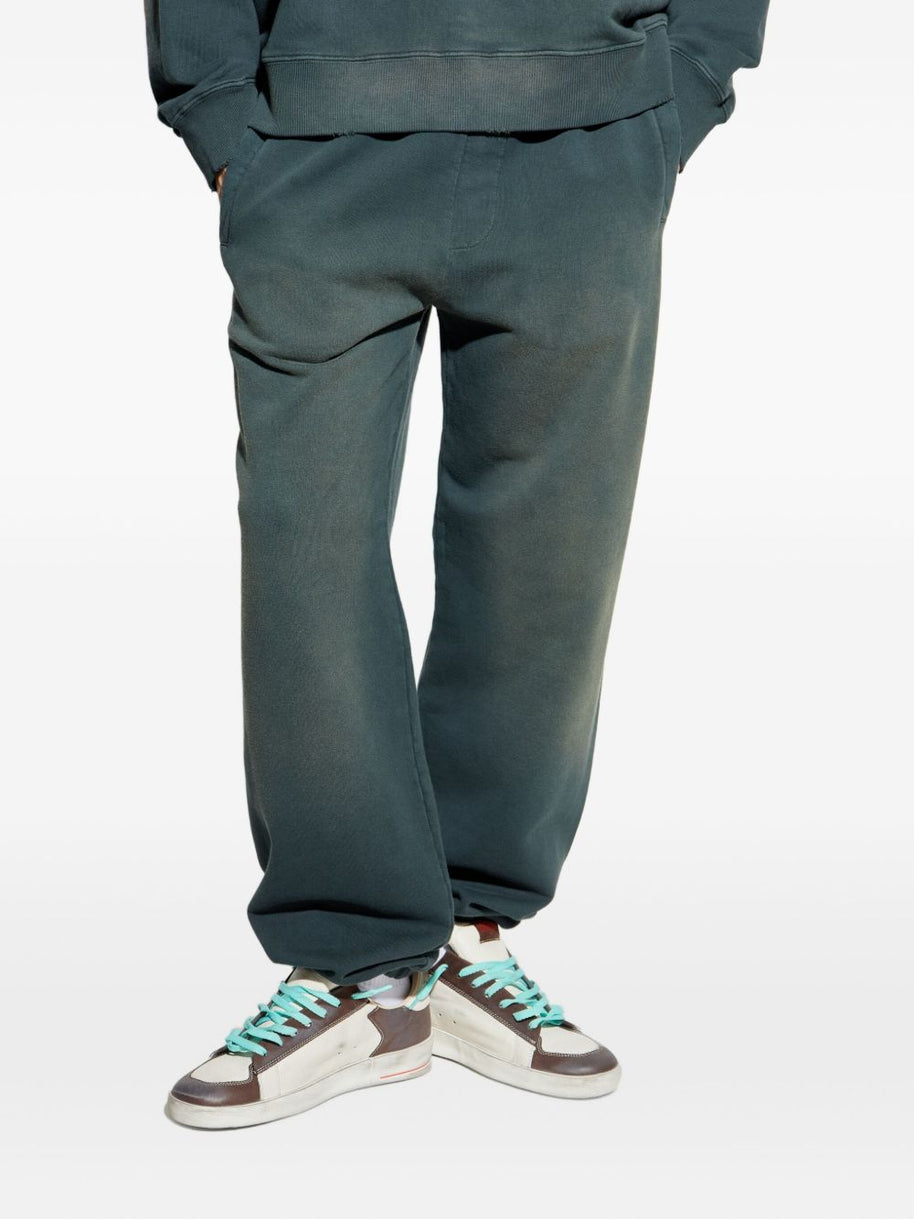 Golden Goose Logo Cotton Sweatpants - Black