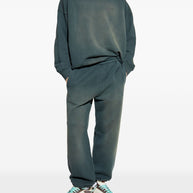 Golden Goose Logo Cotton Sweatpants - Black