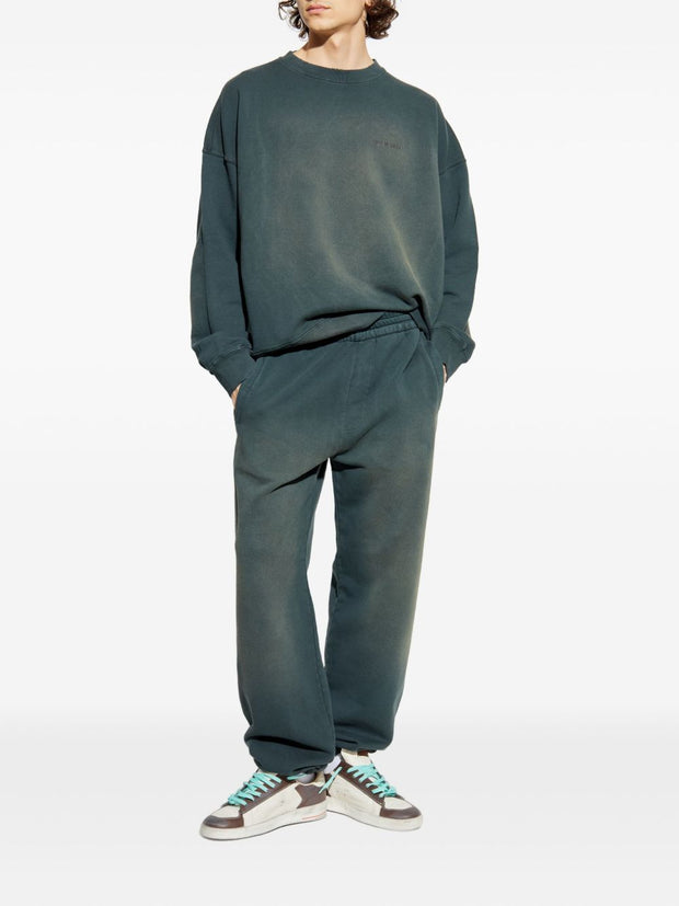 Golden Goose Logo Cotton Sweatpants - Black