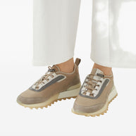 Brunello Cucinelli Leather Sneakers - Beige