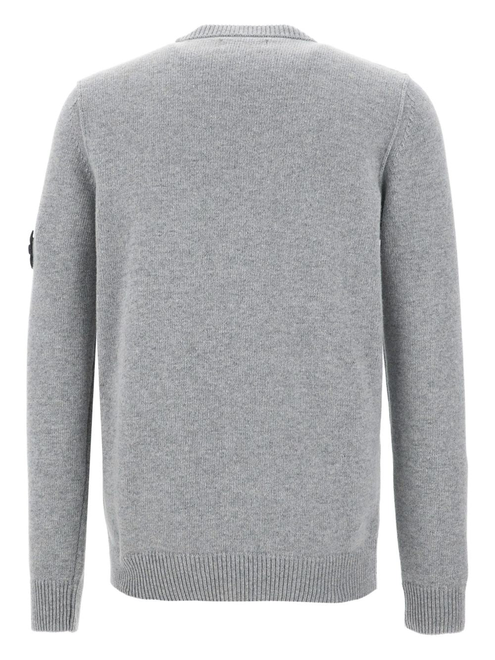 Stone Island Wool Crewneck Sweater - Grey