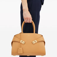 Ferragamo Hug Small Leather Tote Bag