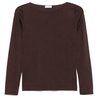 Brunello Cucinelli Cashmere Boat-neck Sweater - Brown