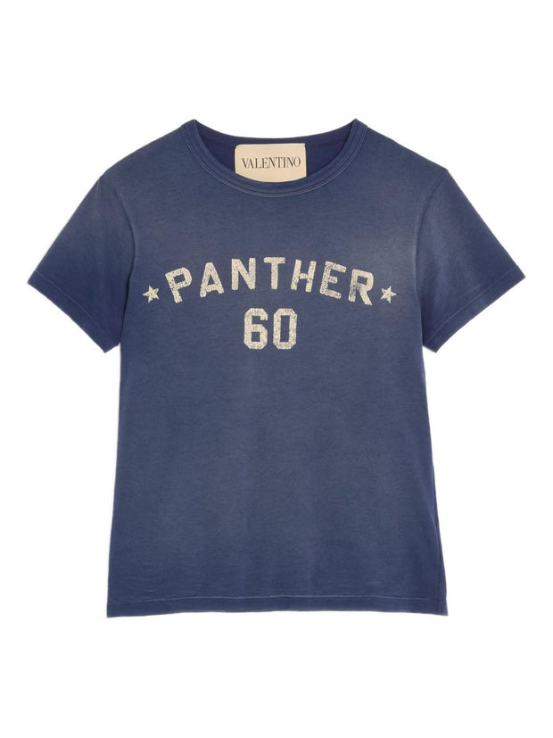 Valentino Chez Valentino Cotton T-shirt - Blue