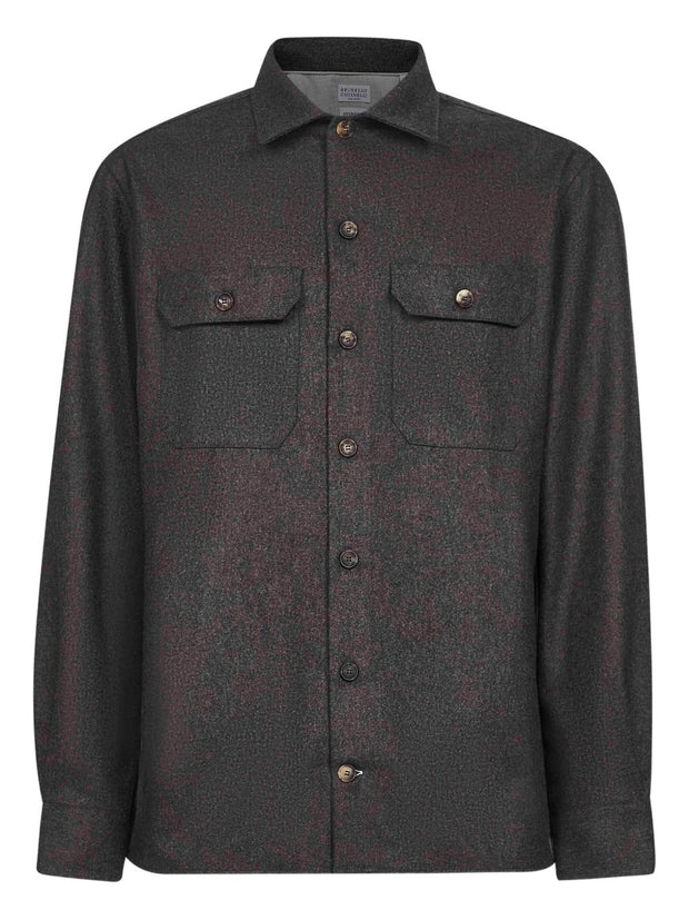 Brunello Cucinelli Shirts Brown