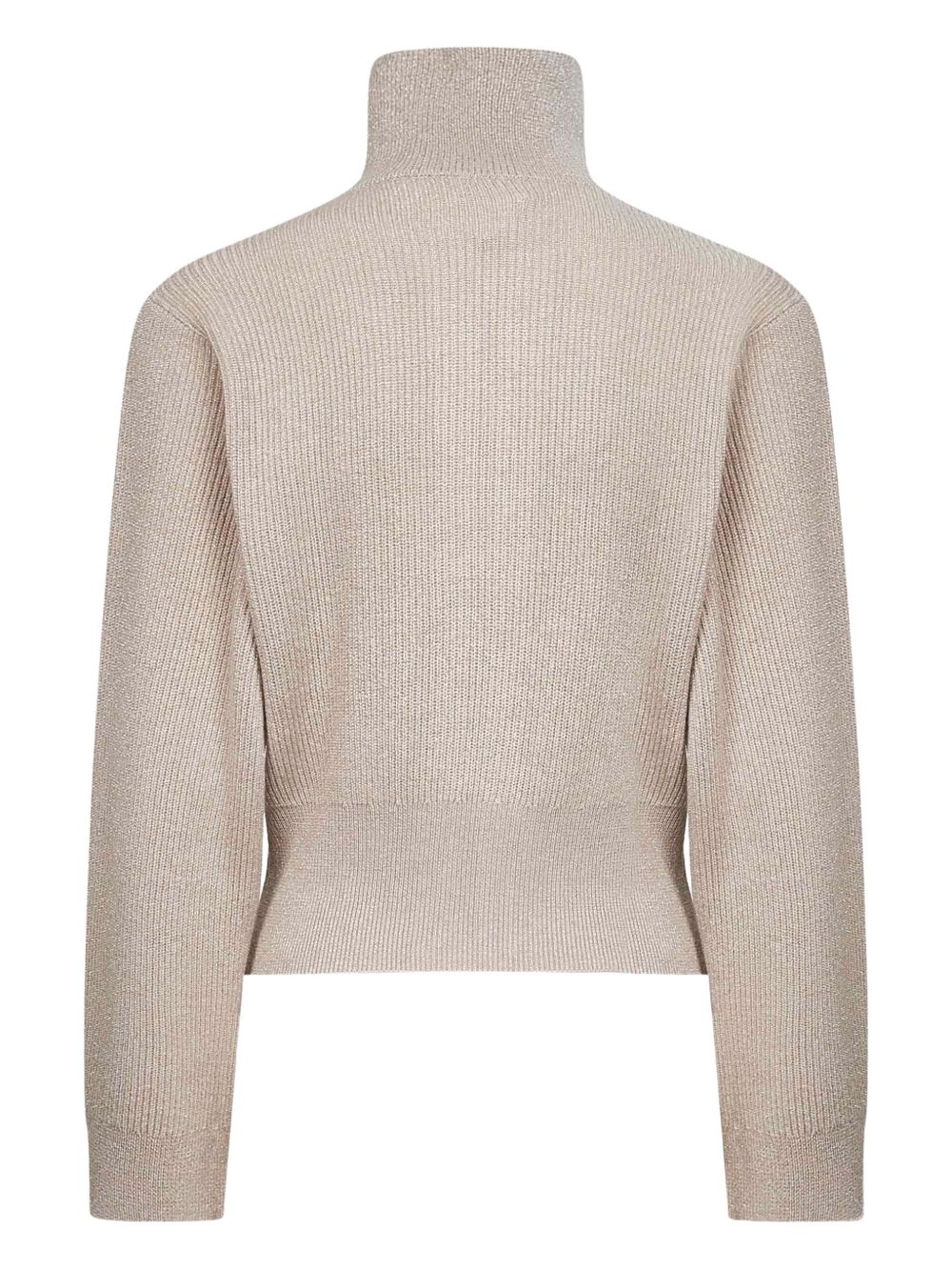 Brunello Cucinelli Cashmere Zipped Cardigan - Beige