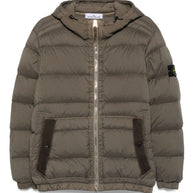 Stone Island Short Hooded Down Jacket - Green