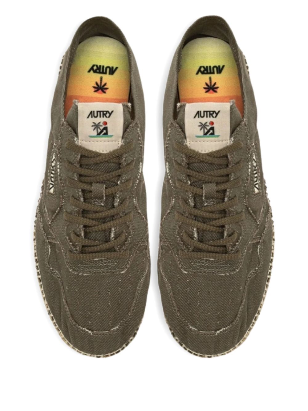 AUTRY Espadrillas Low Canvas Sneakers Green