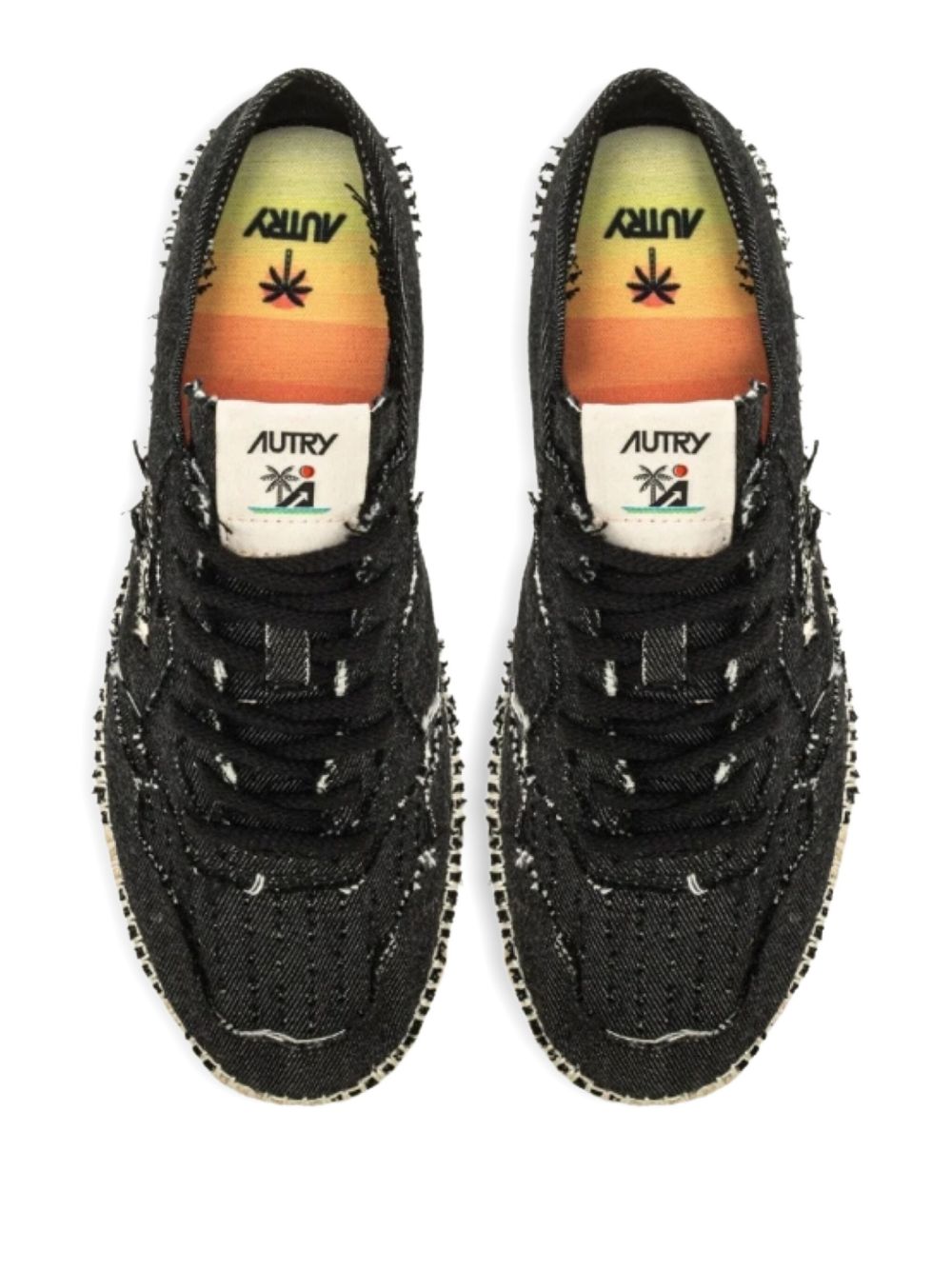 AUTRY Espadrillas Low Canvas Sneakers Black
