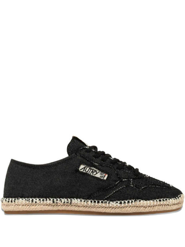 AUTRY Espadrillas Low Canvas Sneakers Black