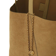 Chloé Spin Tote Bag In Suede