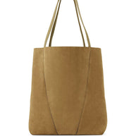 Chloé Spin Tote Bag In Suede