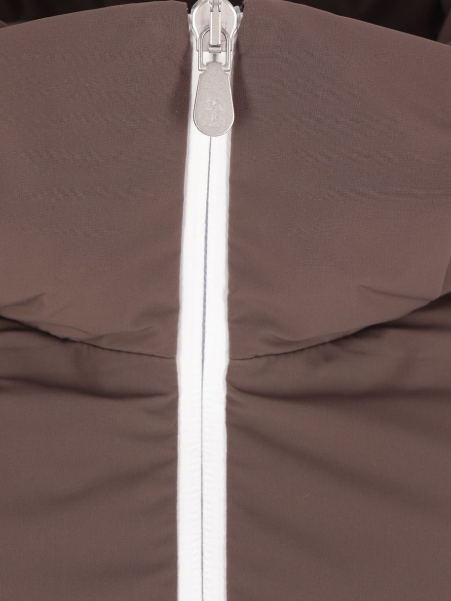 Brunello Cucinelli Nylon Down Jacket - Brown