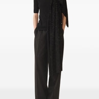 Fabiana Filippi Sequin Embellishment Wool Scarf
