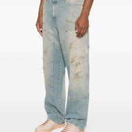 Golden Goose Jeans Clear Blue