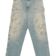 Golden Goose Jeans Clear Blue