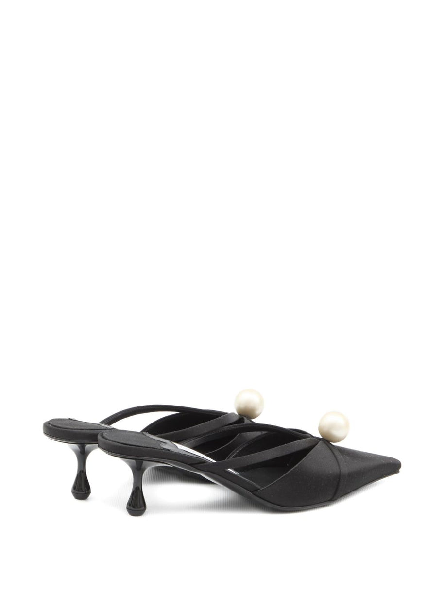 Jimmy Choo Sana 50 Mules - Black