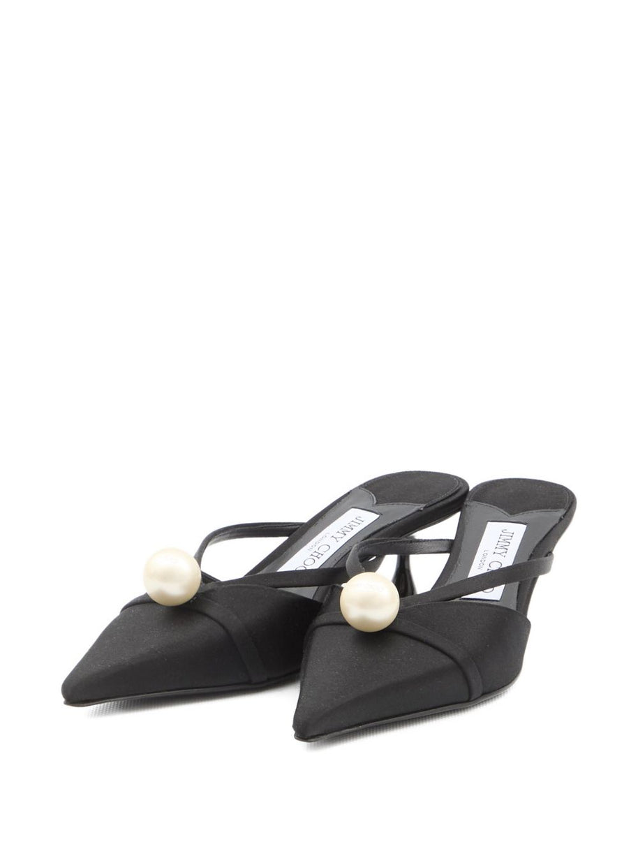 Jimmy Choo Sana 50 Mules - Black