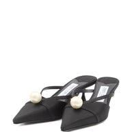 Jimmy Choo Sana 50 Mules - Black