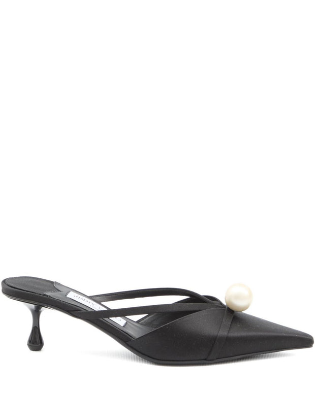 Jimmy Choo Sana 50 Mules - Black