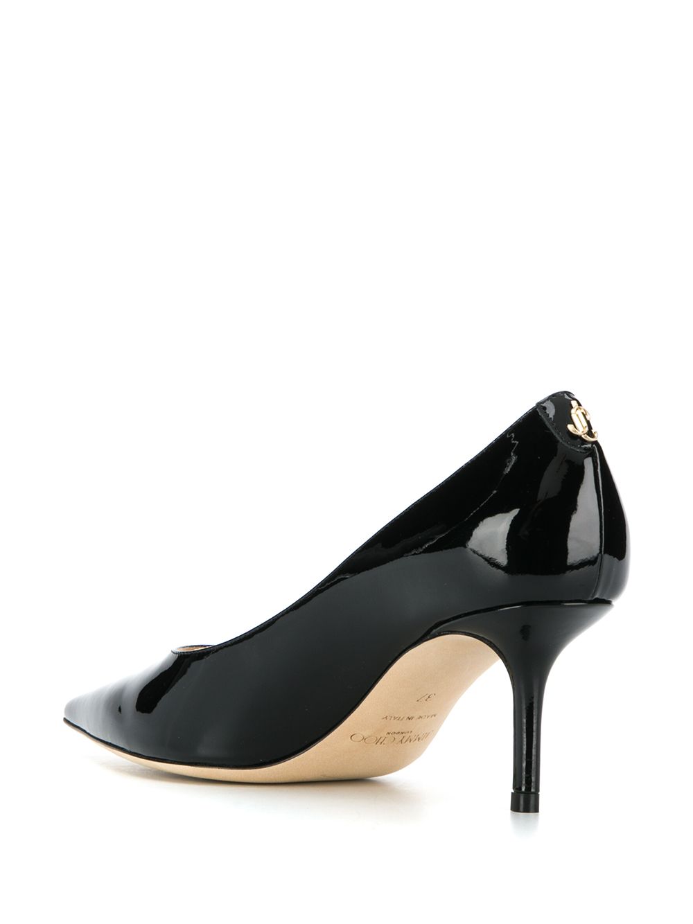 Jimmy Choo Love 65 Patent Leather Pumps - Black