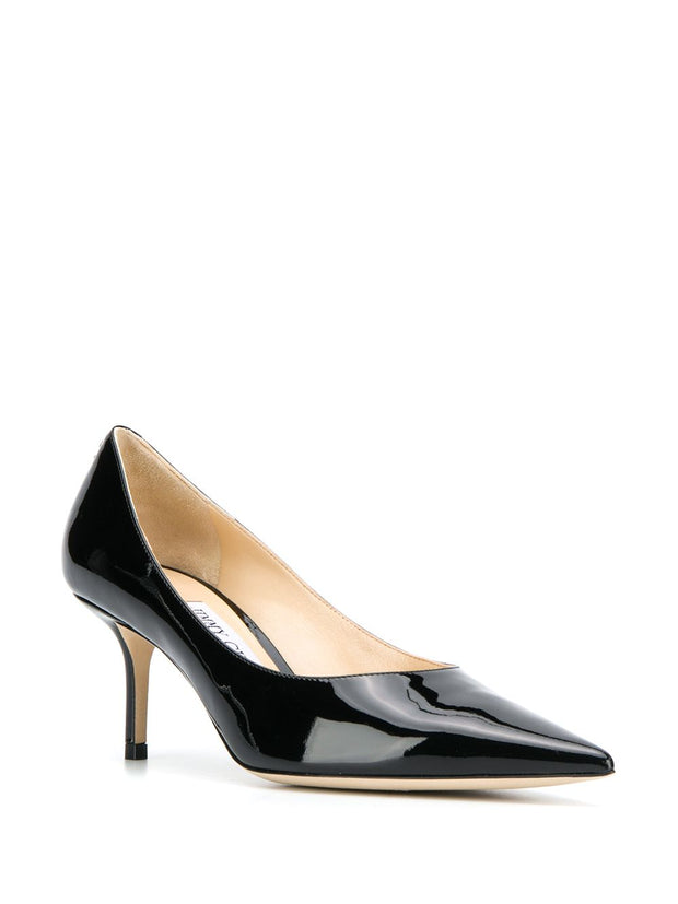 Jimmy Choo Love 65 Patent Leather Pumps - Black