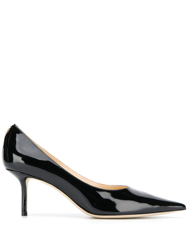 Jimmy Choo Love 65 Patent Leather Pumps - Black