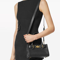 Versace Medusa '95 Leather Tote Bag - Black