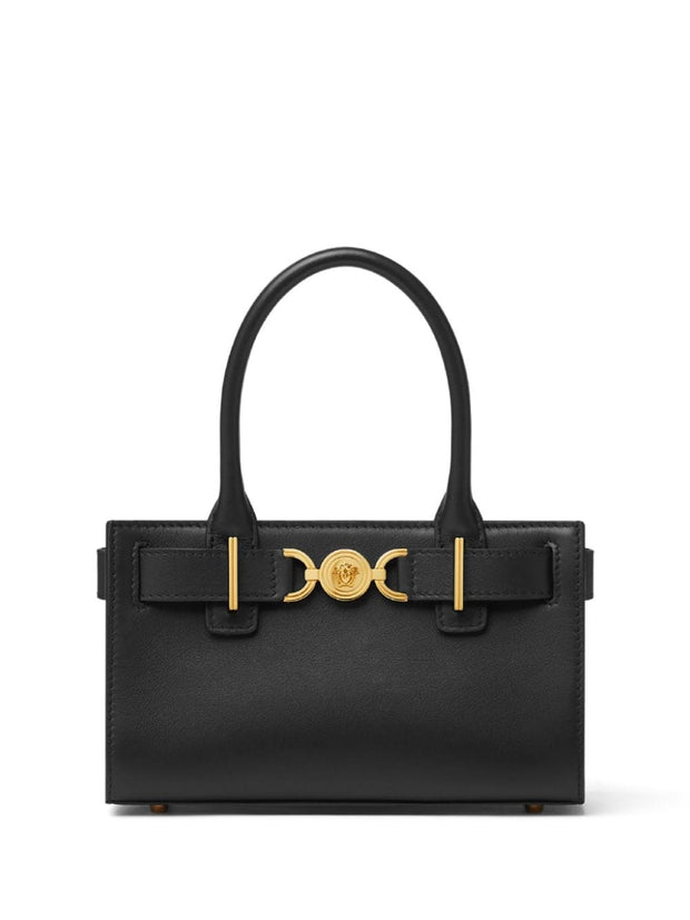 Versace Medusa '95 Leather Tote Bag - Black