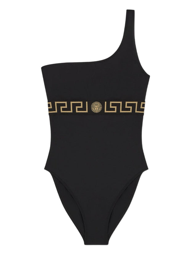 Versace Greca Swimsuit - Black