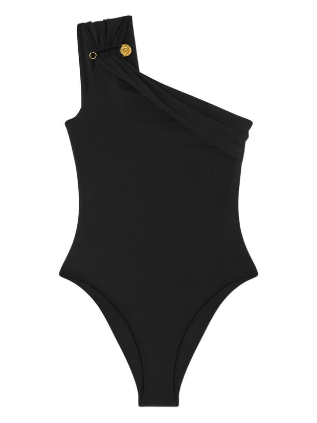 Versace Safety Pin Swimsuit - Black