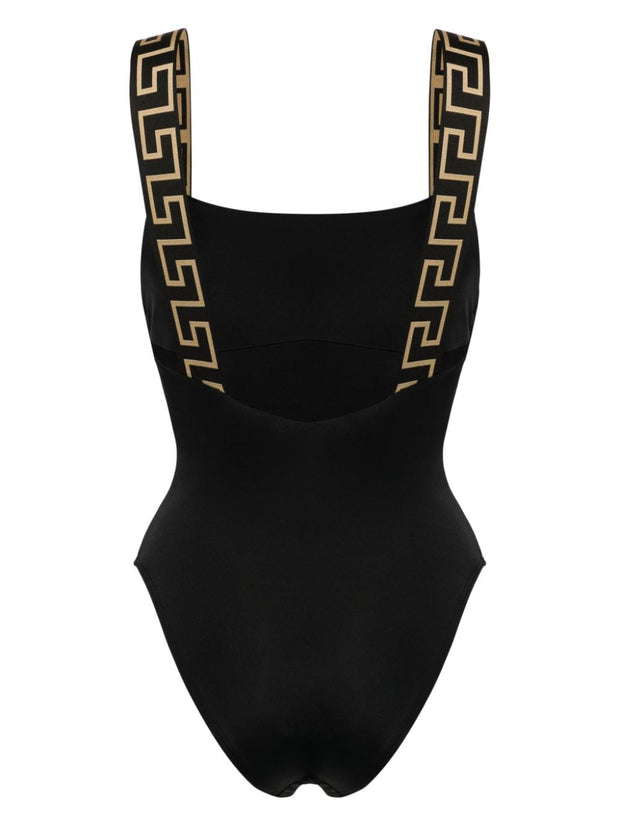 Versace Greca Border One-piece Swimsuit