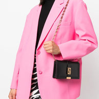 Versace Greca Goddess Mini Leather Crossbody Bag