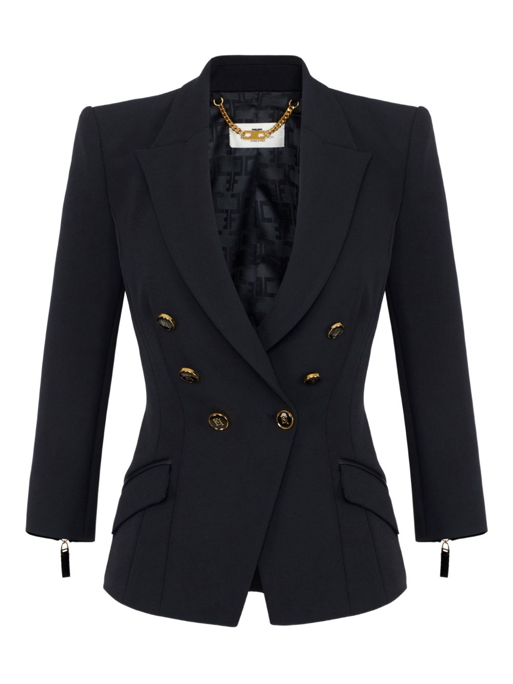 Elisabetta Franchi Jackets Black