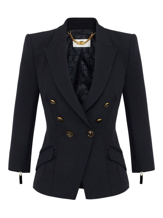 Elisabetta Franchi Jackets Black