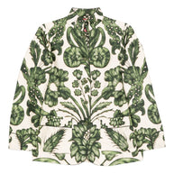 F.R.S . Printed Silk Shirt - Green