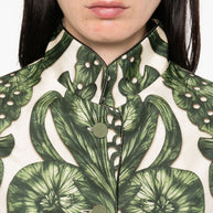 F.R.S . Printed Silk Shirt - Green