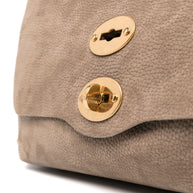Zanellato Postina Jones Small Suede Leather Handbag