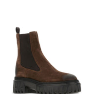 HOGAN PRE Leather Chelsea Boots - Brown