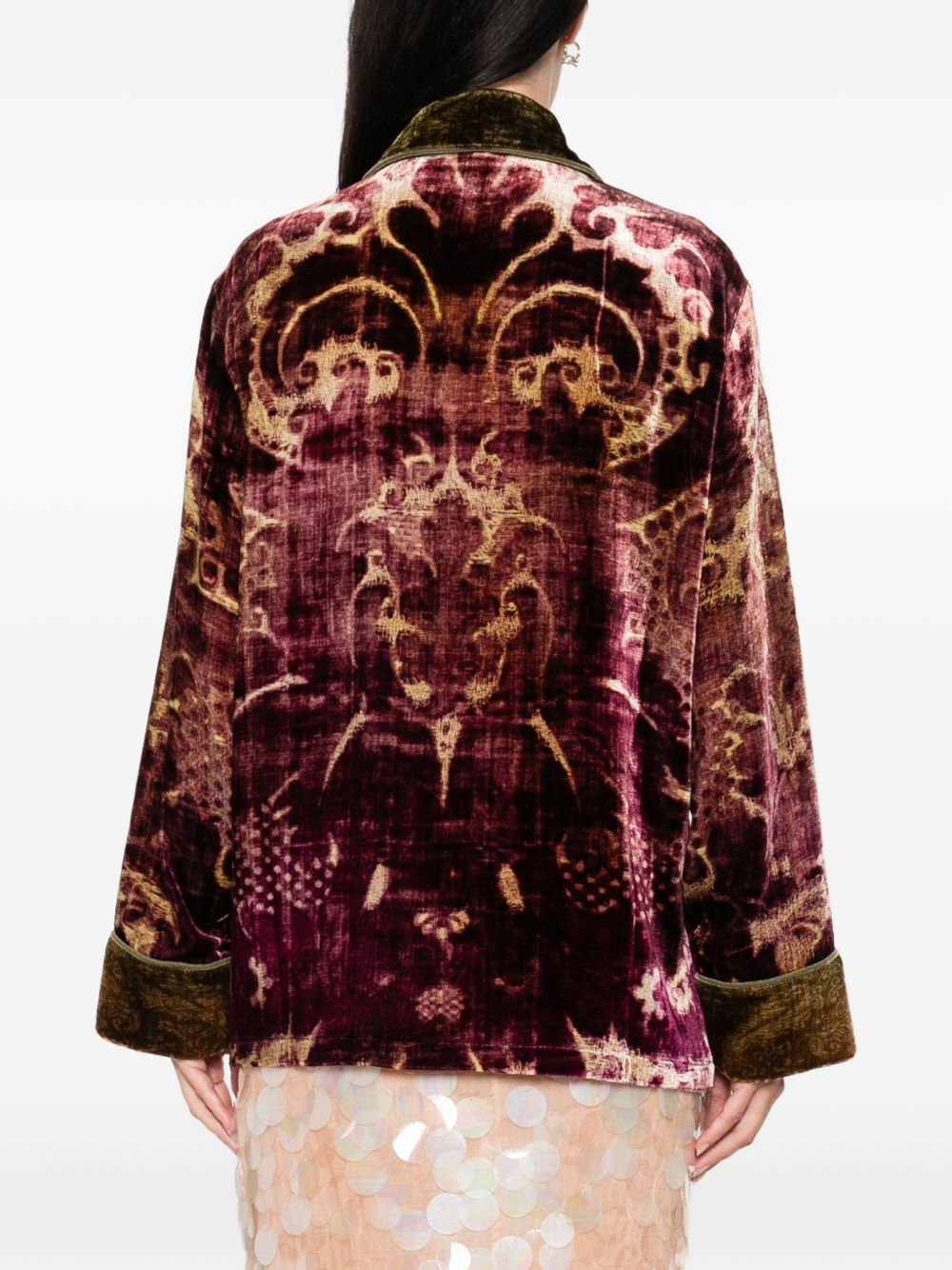 Pierre Louis Mascia Kanpur Jacket - Bordeaux