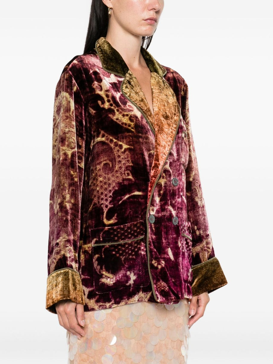 Pierre Louis Mascia Kanpur Jacket - Bordeaux