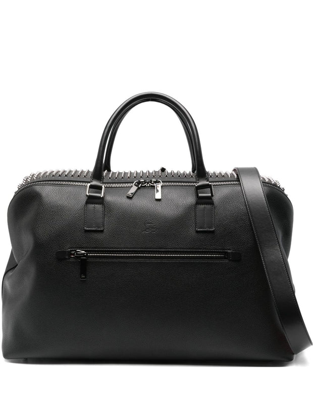 Christian Louboutin Funky Weekender Leather Tote - Black